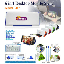 Hora 6 In 1 Desktop Stationery Kit With Mobile Stand H447