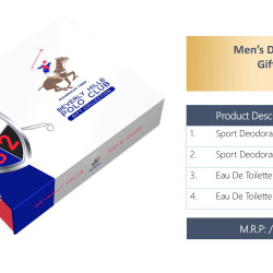 BEVERLY HILLS POLO CLUB Men’s Deo + Edt Giftset