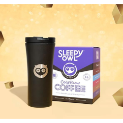 SLEEPY OWL COFFEE  Cold Brew Travel Kit