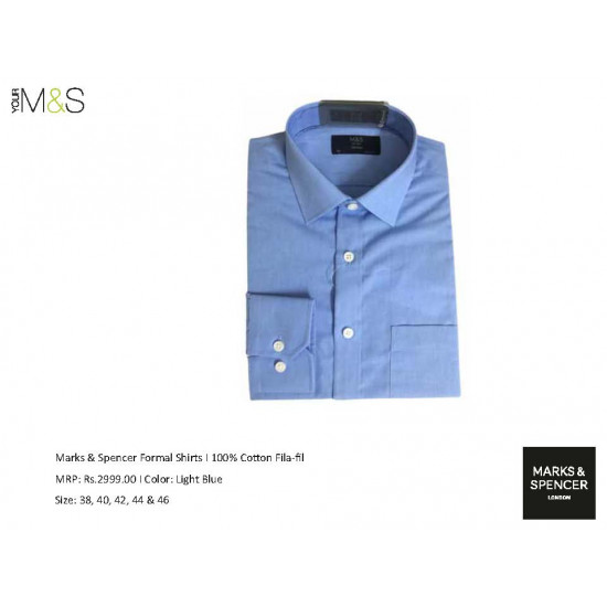 Marks And Spencers Cotton Shirt